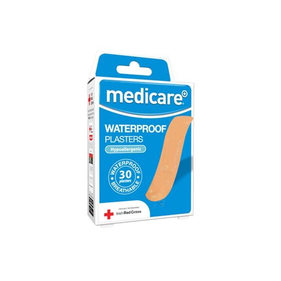 Medicare Waterproof Plasters 30pk